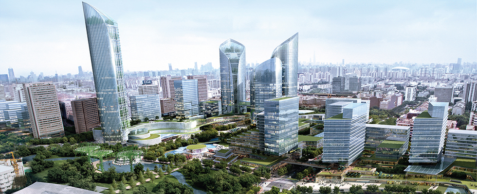 Shanghai Caohejing Hi-Tech Park Regeneration